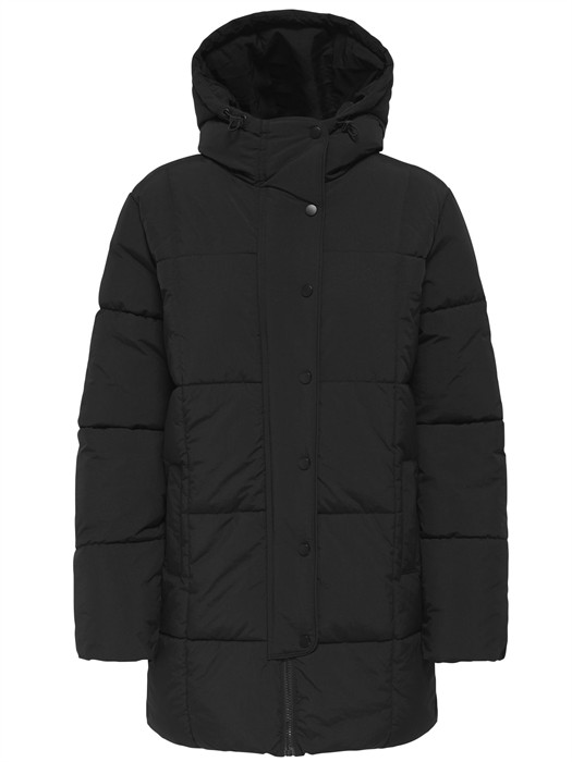 JDYWonder Lang Hood Puffer Jakke